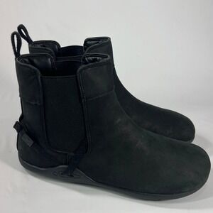 Xero Shoes Tari Women 8.5 Black Leather Barefoot Chelsea Ankle Boots S211115S